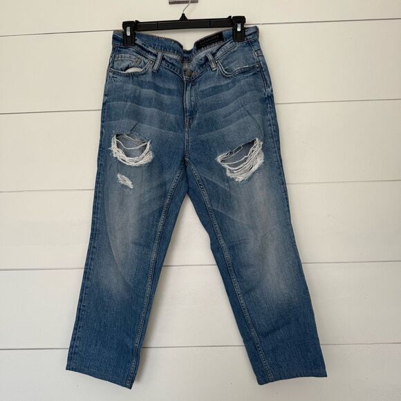 All Saints Women’s 30 April Distressed Boy Jean - Picture 1 of 5